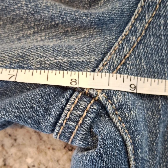 Aeropostale Distressed Blue Denim Shorts - Picture 12 of 16